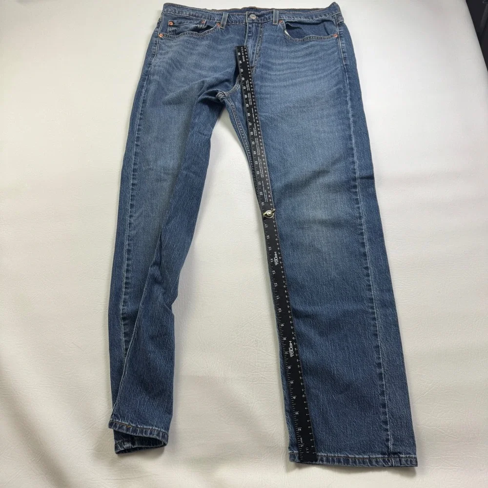 Levis 505 Regular Fit Straight Leg Mens Jeans 36x32 Medium Wash Blue 00505-2309